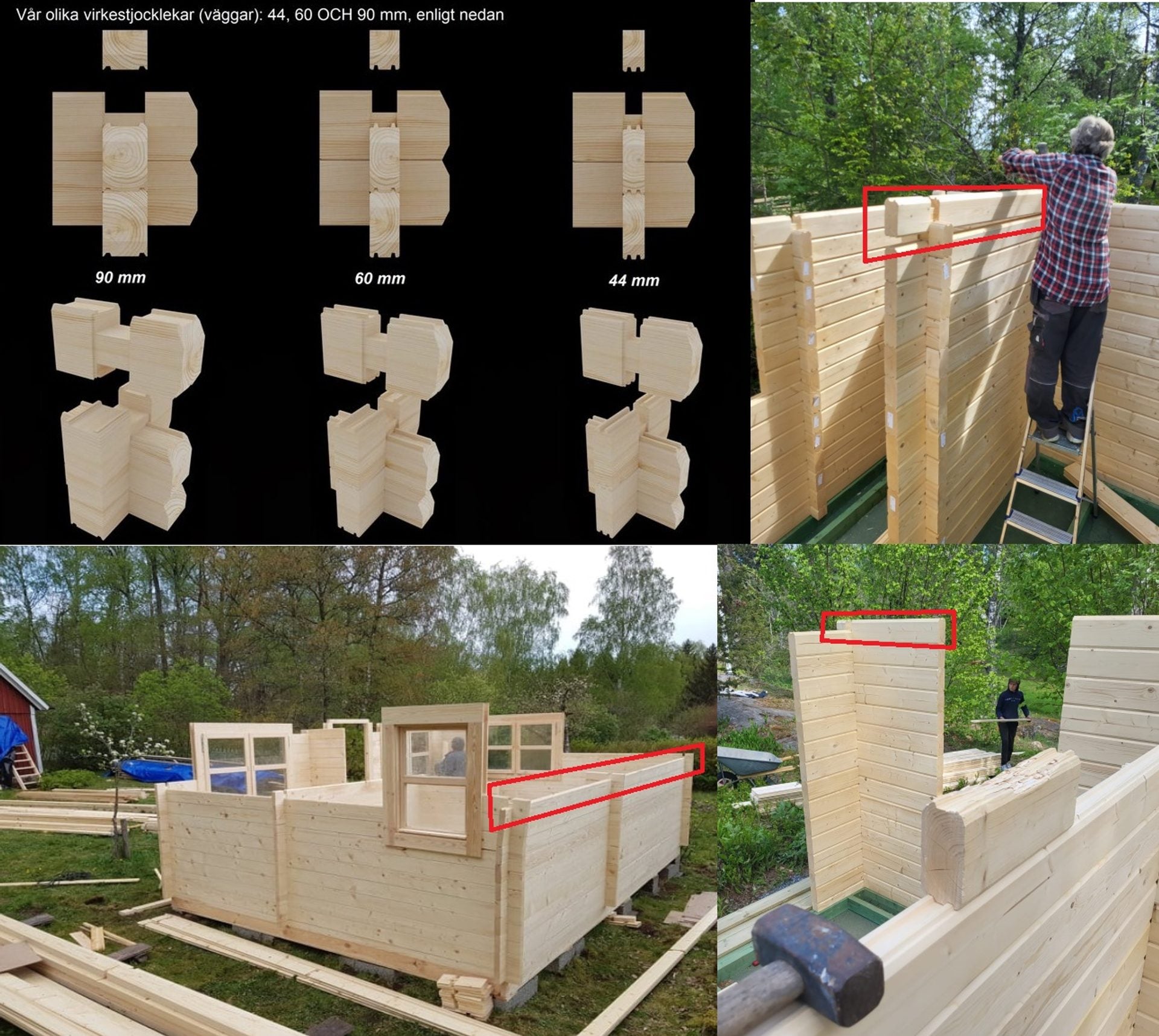 Extra Timber Yard JM Stugor & Fritid 25 m2